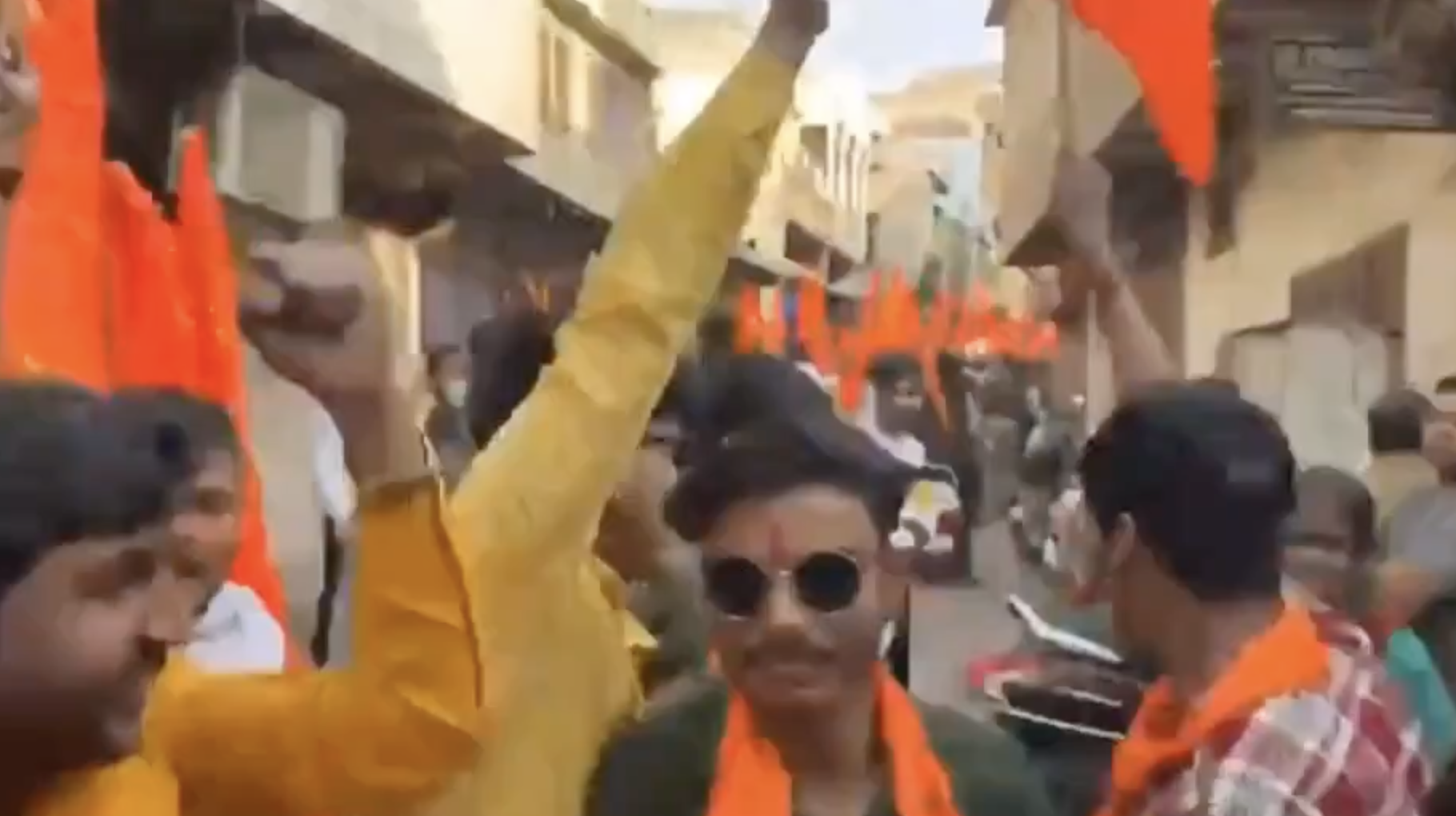 Shaurya Yatra Participants Chant ‘Cut the Hands of Those Who Cut Cows’