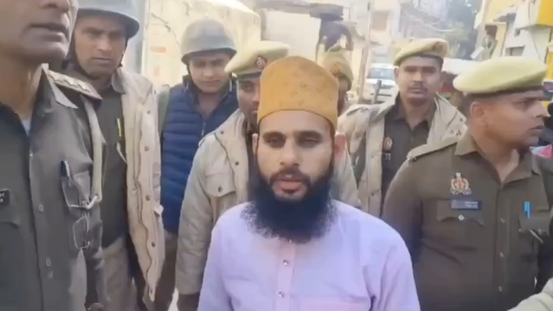 Imam Arrested, Fined ₹2 Lakh for Azaan on Loudspeaker, Later Released on Bail