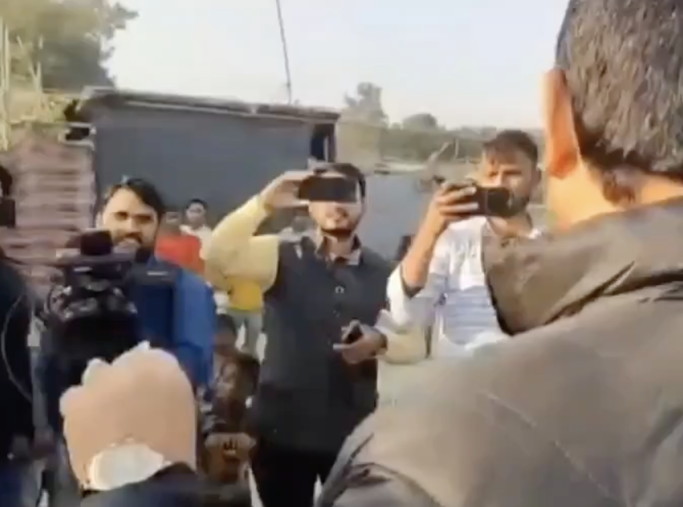 BJP MLA Nandkishore Gurjar Inspects Muslim Settlements, Demands ID Proof