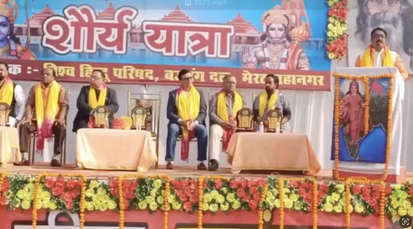 Bajrang Dal Leader Promotes Anti-Muslim Conspiracy Theories; Calls for “Liberation” of Kashi and Mathura