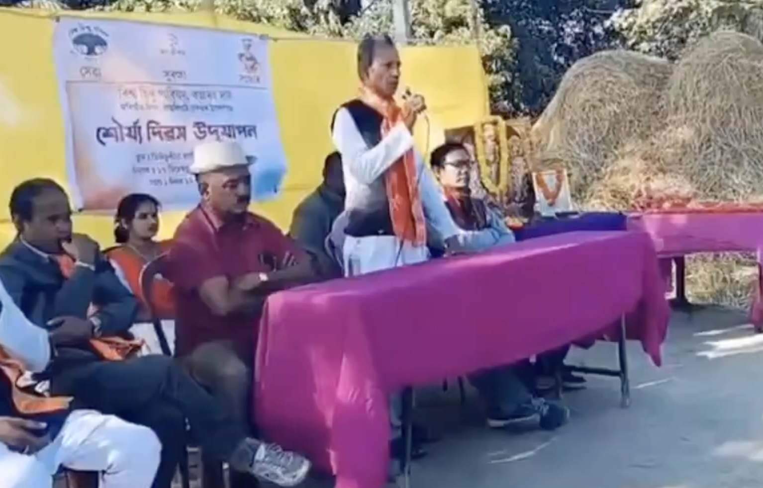 VHP-Bajrang Dal’s ‘Shaurya Divas’ Glorifies Babri Demolition, Hosts Trishul Deeksha Oath Ceremony