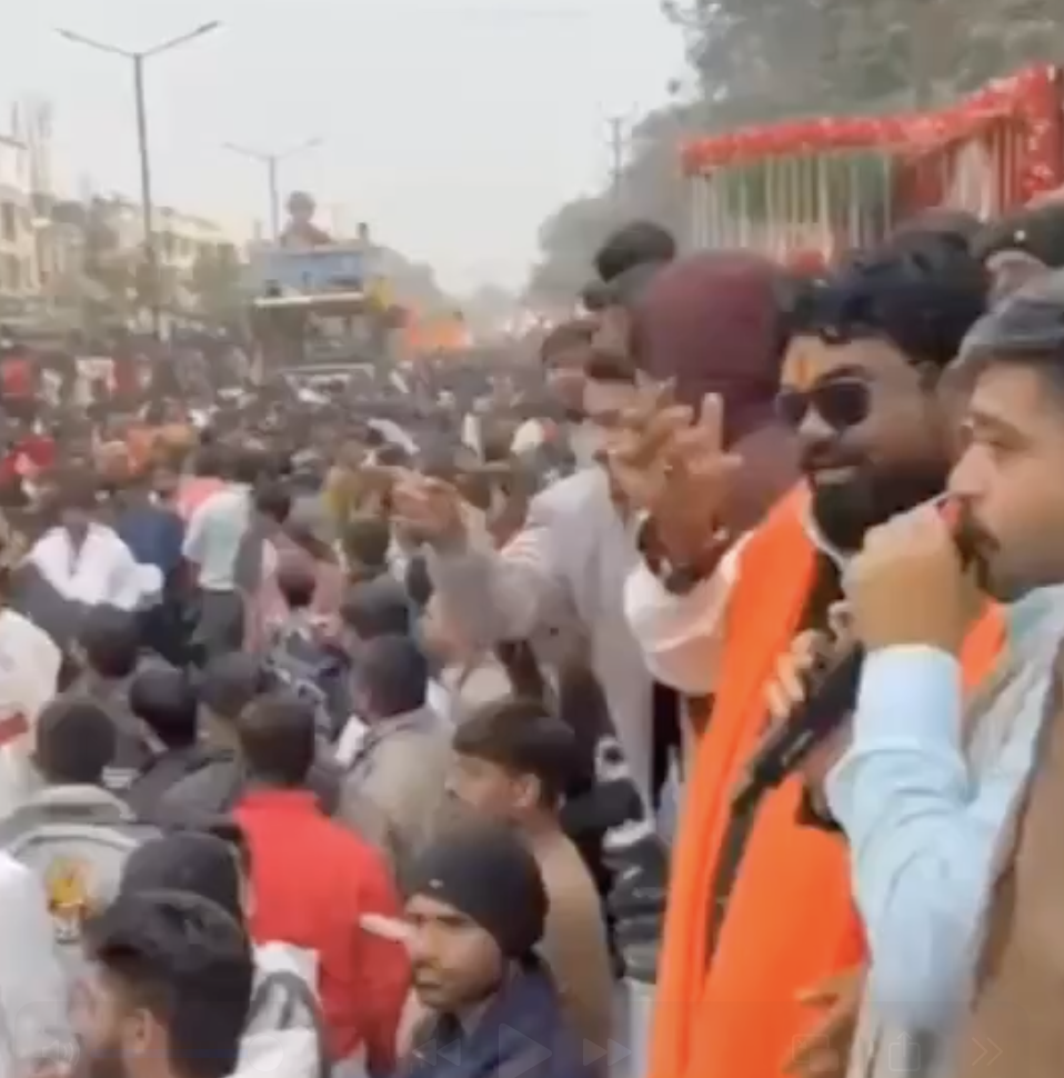 Bajrang Dal Leader at Hanumanji Ashtami Rally Calls for Revenge Against Muslims