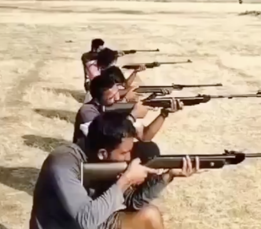 Hindu Nationalist Group Sri Rama Sene Conducts Firearms Training for Youth Members in Bagalkot