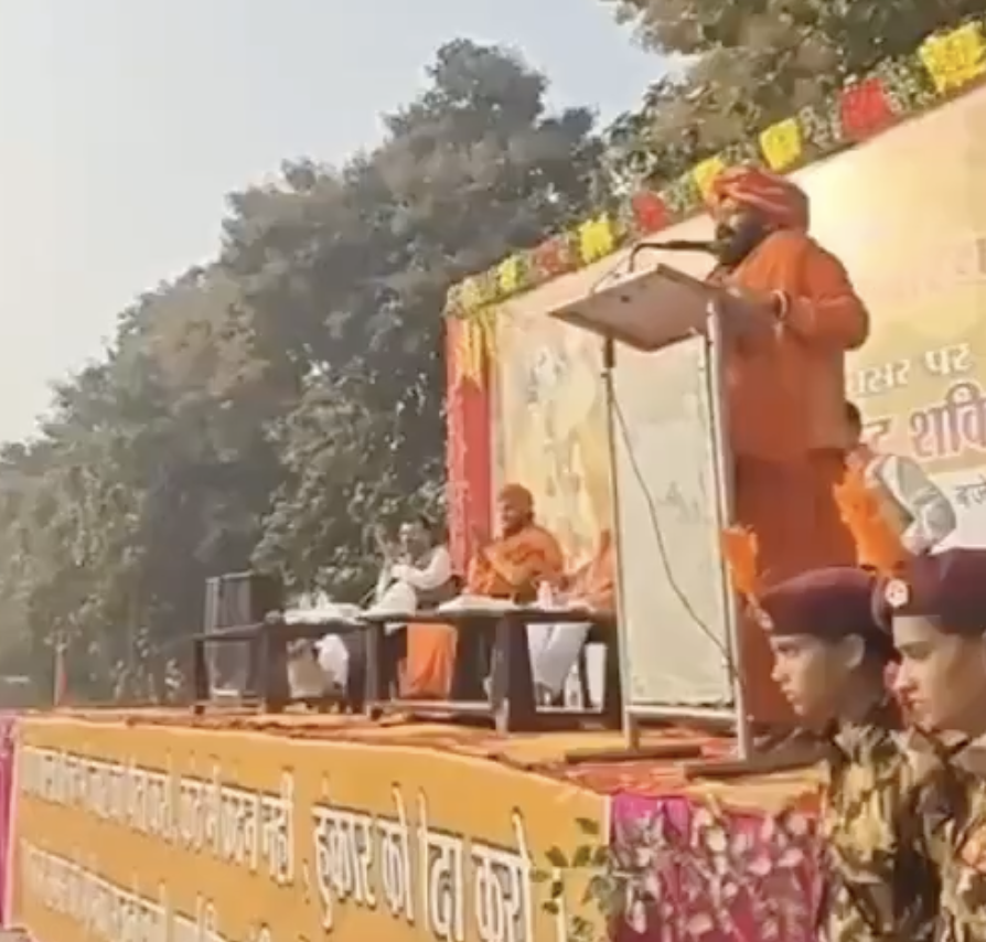 VHP Monk Urges Hindus to Arm Themselves, Spreads Conspiracies of ‘Love Jihad’ and ‘Spit Jihad’