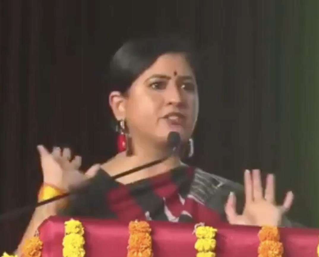 Far-Right Influencer Kajal Hindustani Warns Parents: ‘If You Don’t Teach Jai Shri Ram, Jihadis Will Make Them Say Allahu Akbar’
