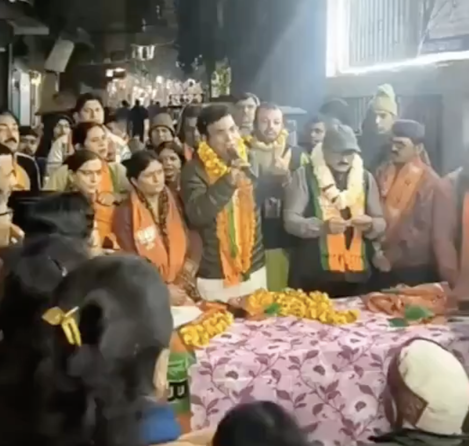 BJP Councillor Ravinder Singh Negi Fearmongers About Muslims, Calls Them ‘Descendants of Mughals’ in Election Speech