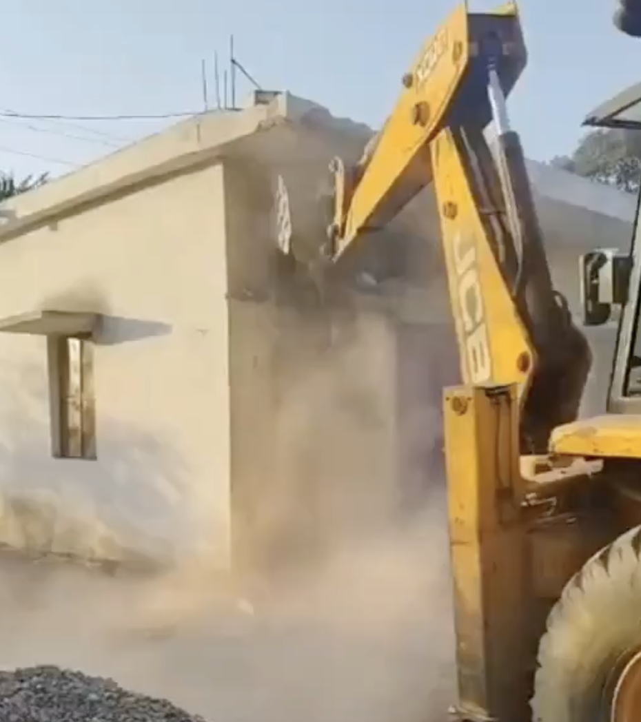 Church Demolished by Bulldozers After BJP Leader Anshu Tuteja’s Public Threats