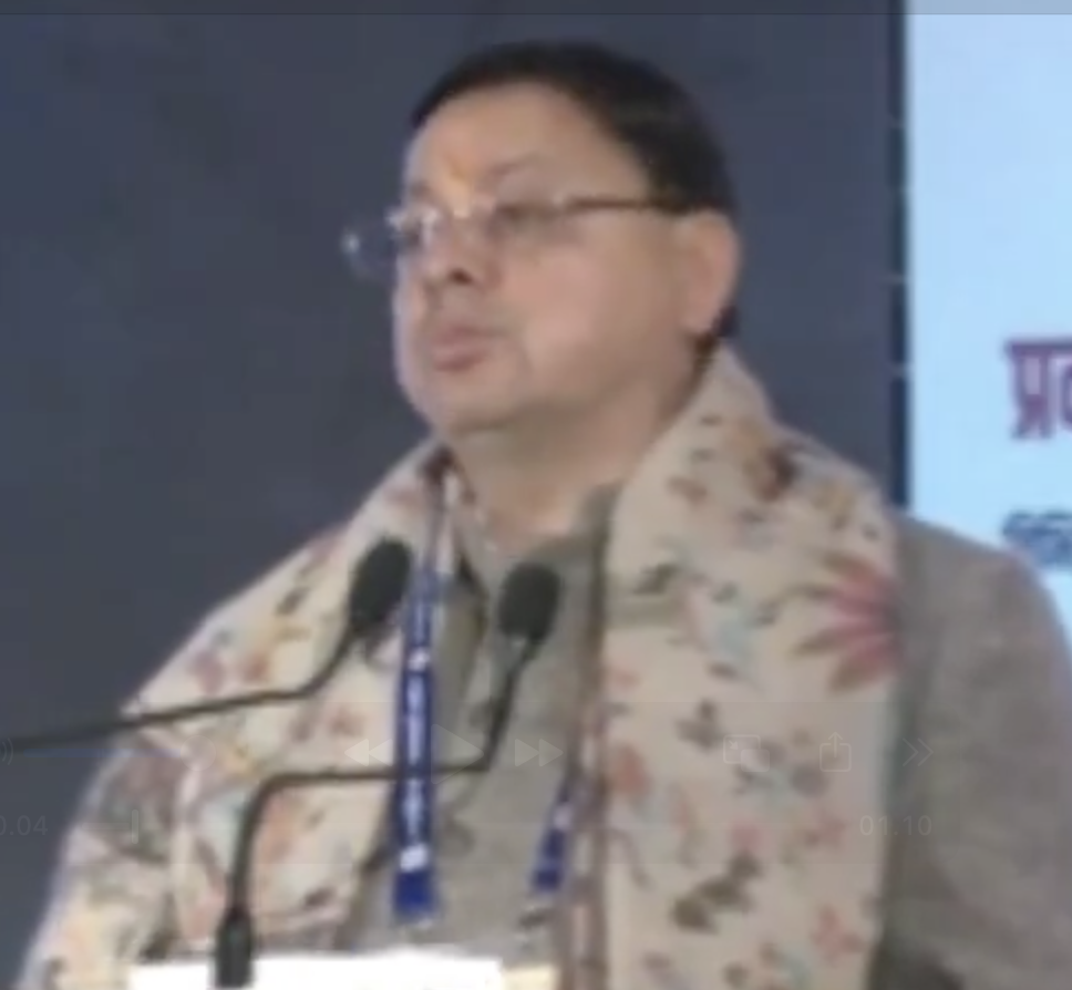 Uttarakhand CM Pushkar Dhami Spreads ‘Love Jihad’ and ‘Land Jihad’ Conspiracies at International Migrant Conference