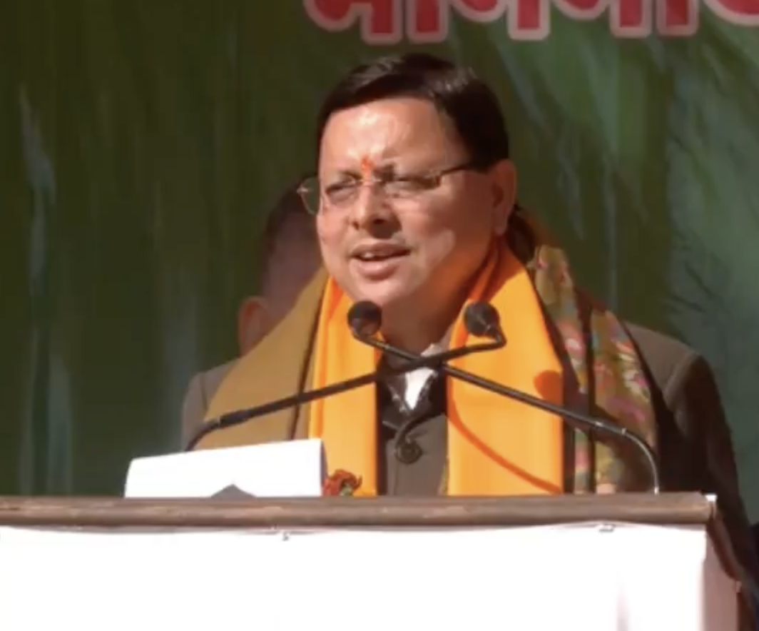 Uttarakhand CM Pushkar Dhami Promotes Conspiracy of ‘Land Jihad’ and ‘Spit Jihad
