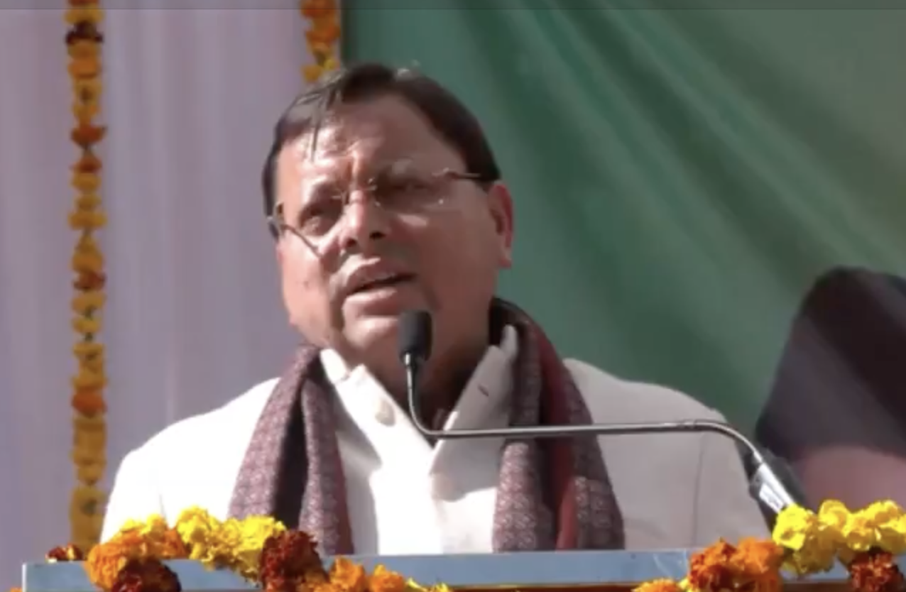 Uttarakhand CM Pushkar Dhami Fearmongers About ‘Demographic Threats,’ Propagates ‘Love Jihad’ and ‘Land Jihad’