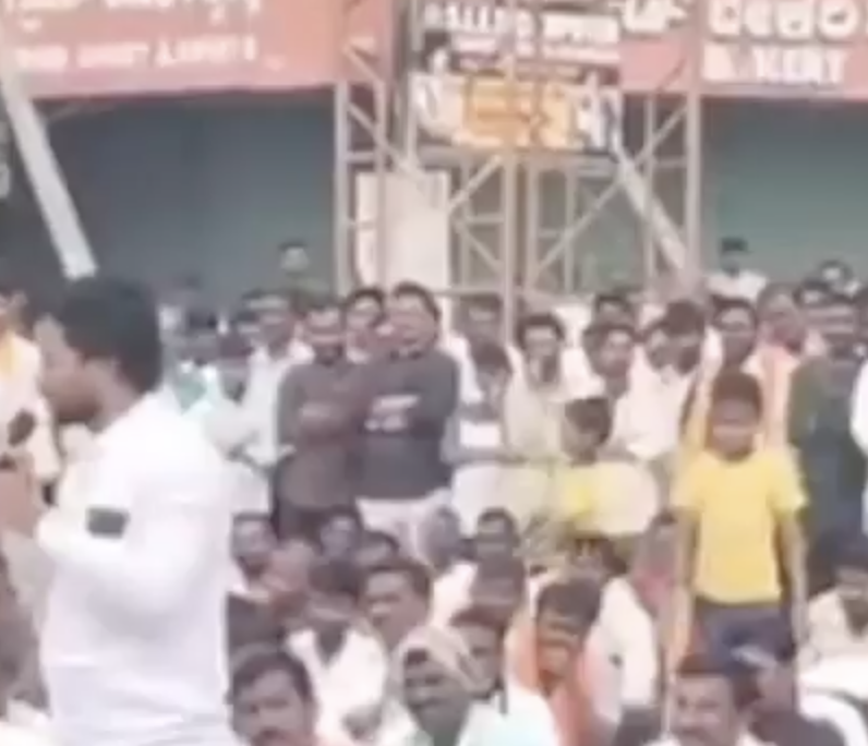 Far-Right Leader Anand Desai Jeratagi Delivers Anti-Muslim Hate Speech