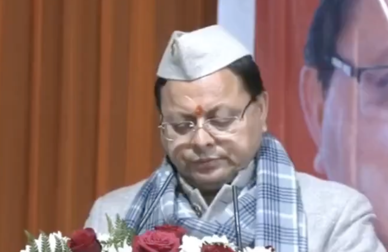 Uttarakhand CM Pushkar Dhami Uses BJP Campaign to Fearmonger About ‘Land Jihad’ and ‘Spit Jihad’ Threats