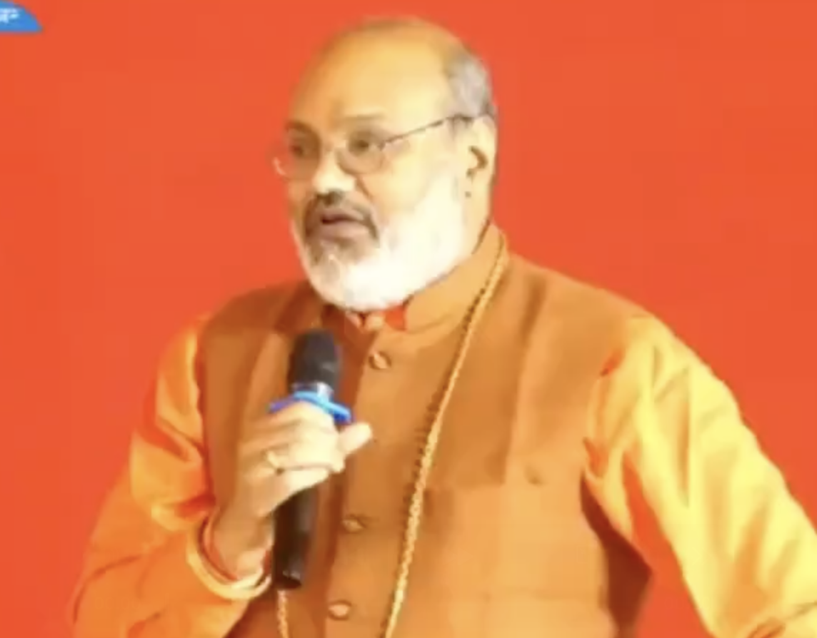 Far-Right Monk Yati Narsinghanand Vows to ‘Eradicate Islam’ at Religious Gathering