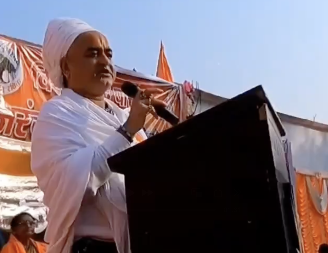 VHP Leader at Trishul Deeksha Calls Babri Mosque ‘Biggest Blot,’ Distributes Trishuls for Hindu Mobilization