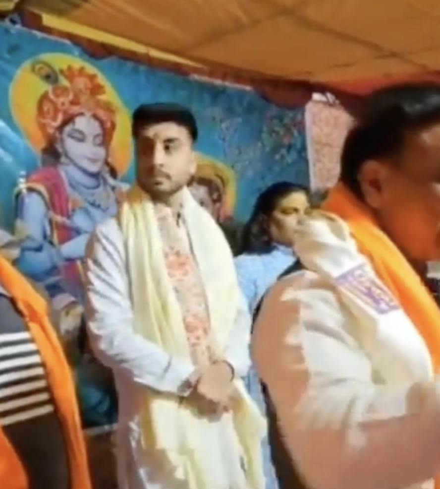 BJP Leader Narayan Dutt Sharma Urges Hindus to Vote for Ram Mandir Builders, Justifies Babri Demolition