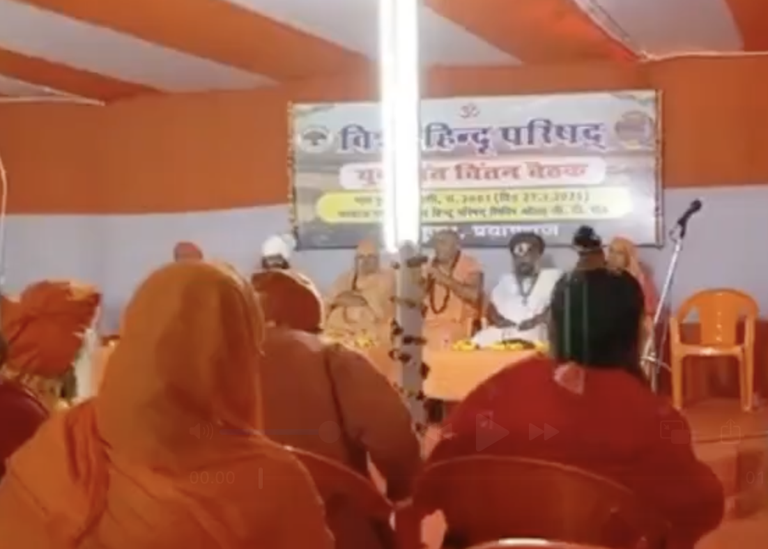 Hindu Monk at VHP Event Demands ‘Liberation’ of Kashi and Mathura, Glorifies Babri Masjid Demolition