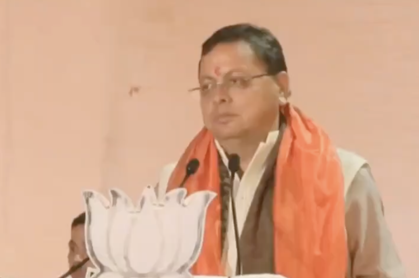 Uttarakhand CM Pushkar Singh Dhami Promotes ‘Land Jihad’ & ‘Thook Jihad’