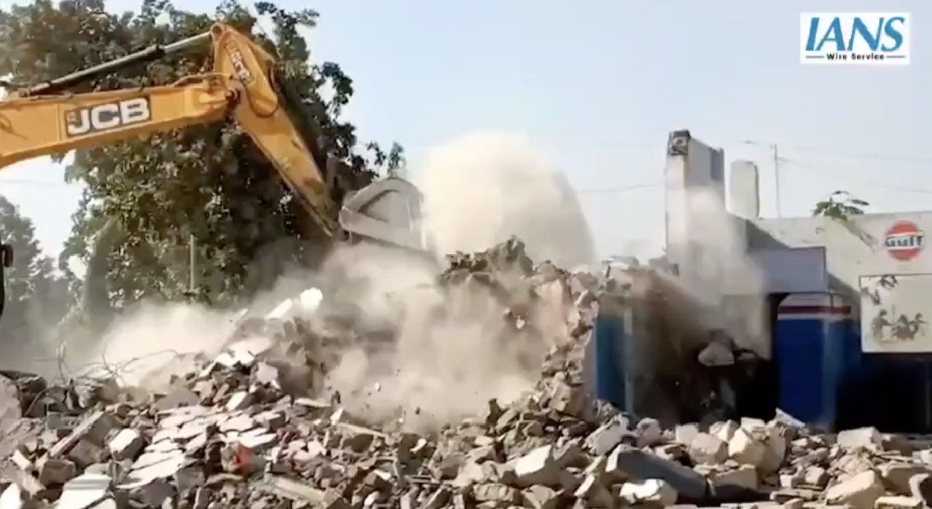 Municipal Corporation Demolishes Mazar and Shops, Citing Encroachment