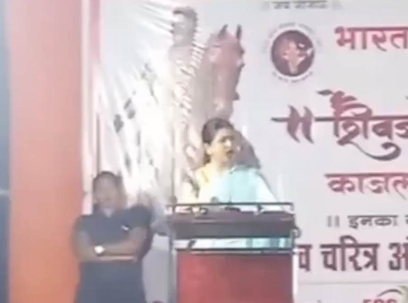 At Shiv Jayanti Event, Far-Right Influencer Kajal Hindustani Targets Christians & Muslims, Spreads ‘Love Jihad’ Conspiracy