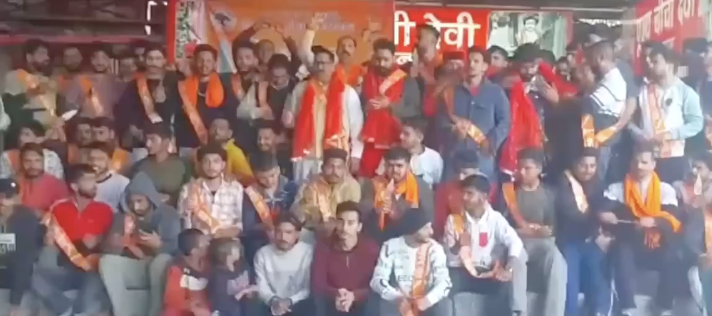 VHP-Bajrang Dal Distribute Trishuls at Event, Take Oath for ‘Hindu Rashtra’