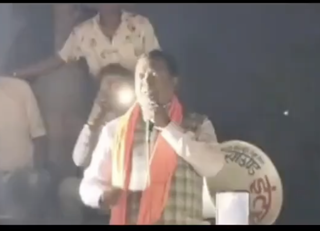 AJSU Leader Chandra Prakash Choudhary at Protest Rallies Against ‘Love Jihad,’ Sparks Communal Tensions