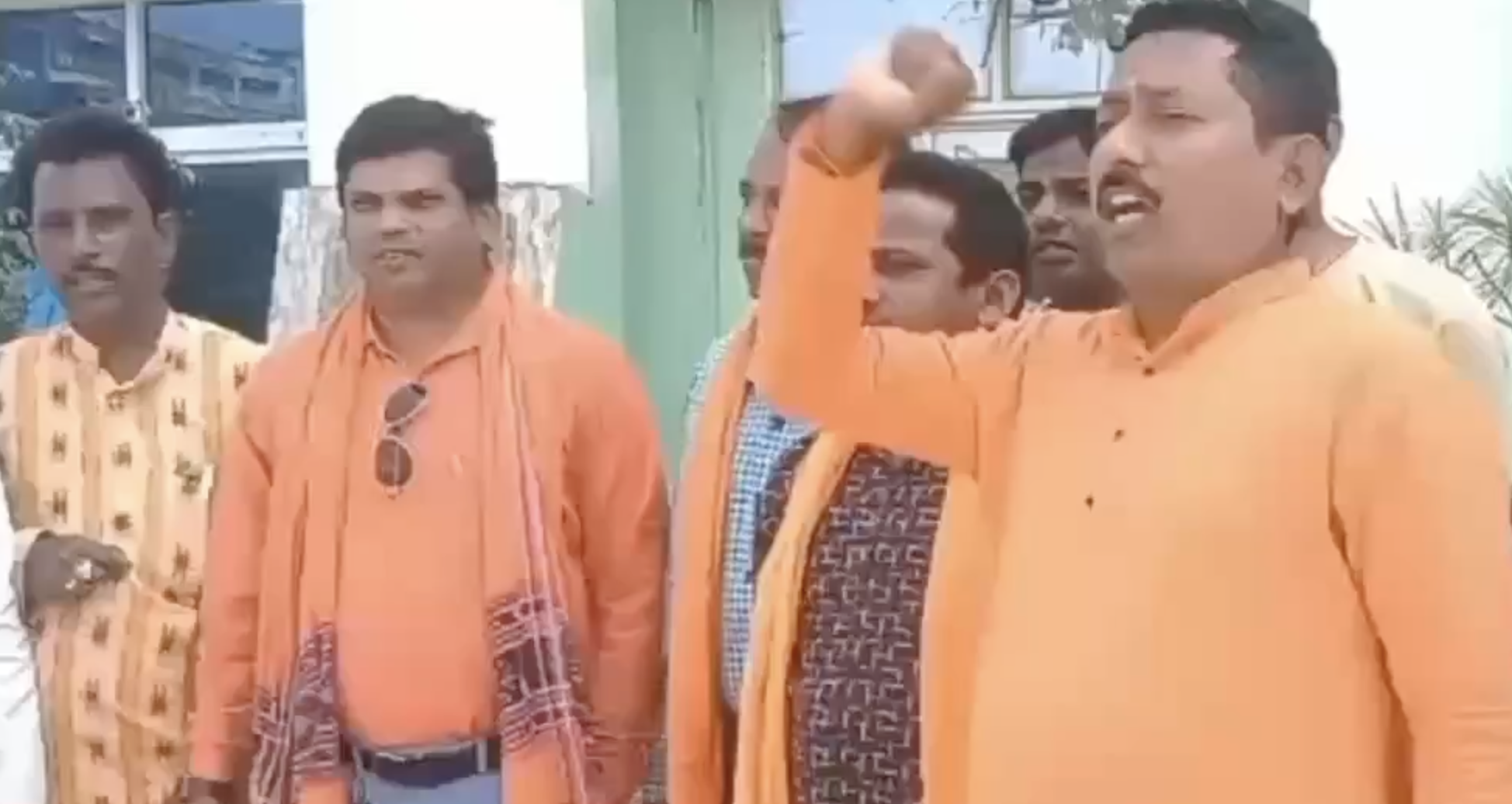 VHP, Bajrang Dal, Durga Vahini Protest Church Construction, Allege Government Protection