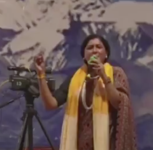 Far-Right Influencer Kajal Hindustani at Mahashivratri Event Calls Muslim Men ‘Monsters,’ Spreads ‘Jihad’ Conspiracies