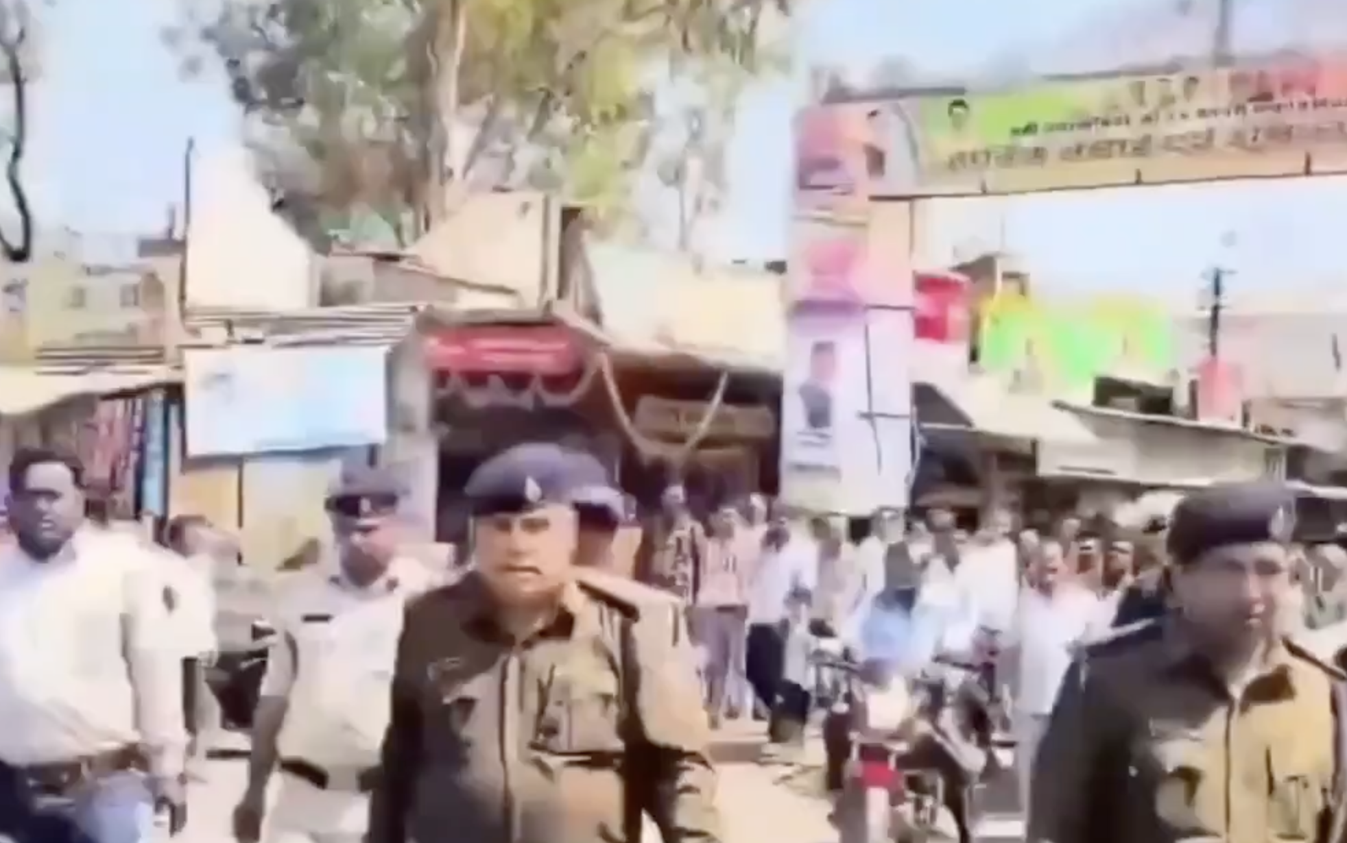 Police Parade Two Muslim Men Accused of Cow Slaughter, Honored by VHP-Bajrang Dal for Their Actions