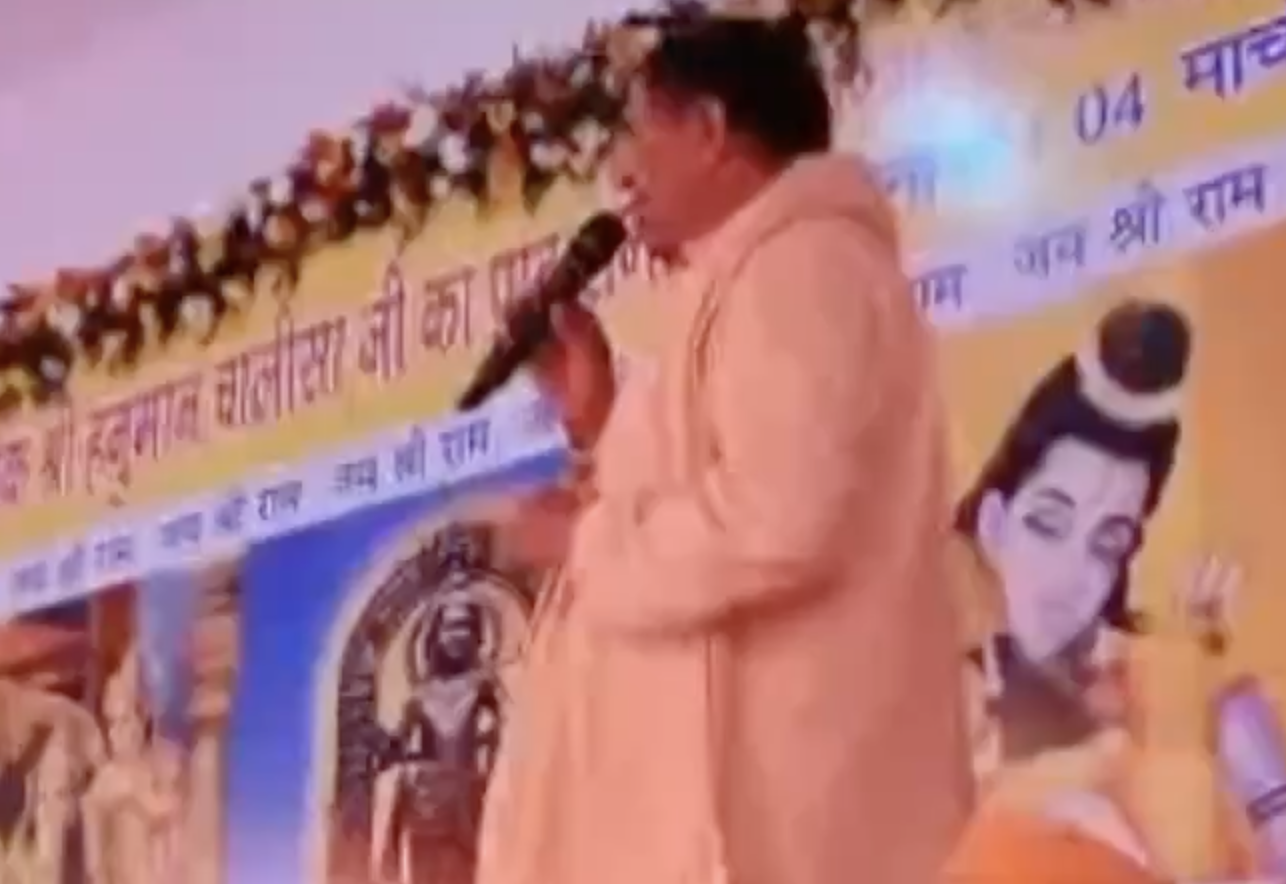 Monk at Religious Event Claims ‘Humanity Exists Only in Hinduism and Sikhism,’ Calls for Weapons Training