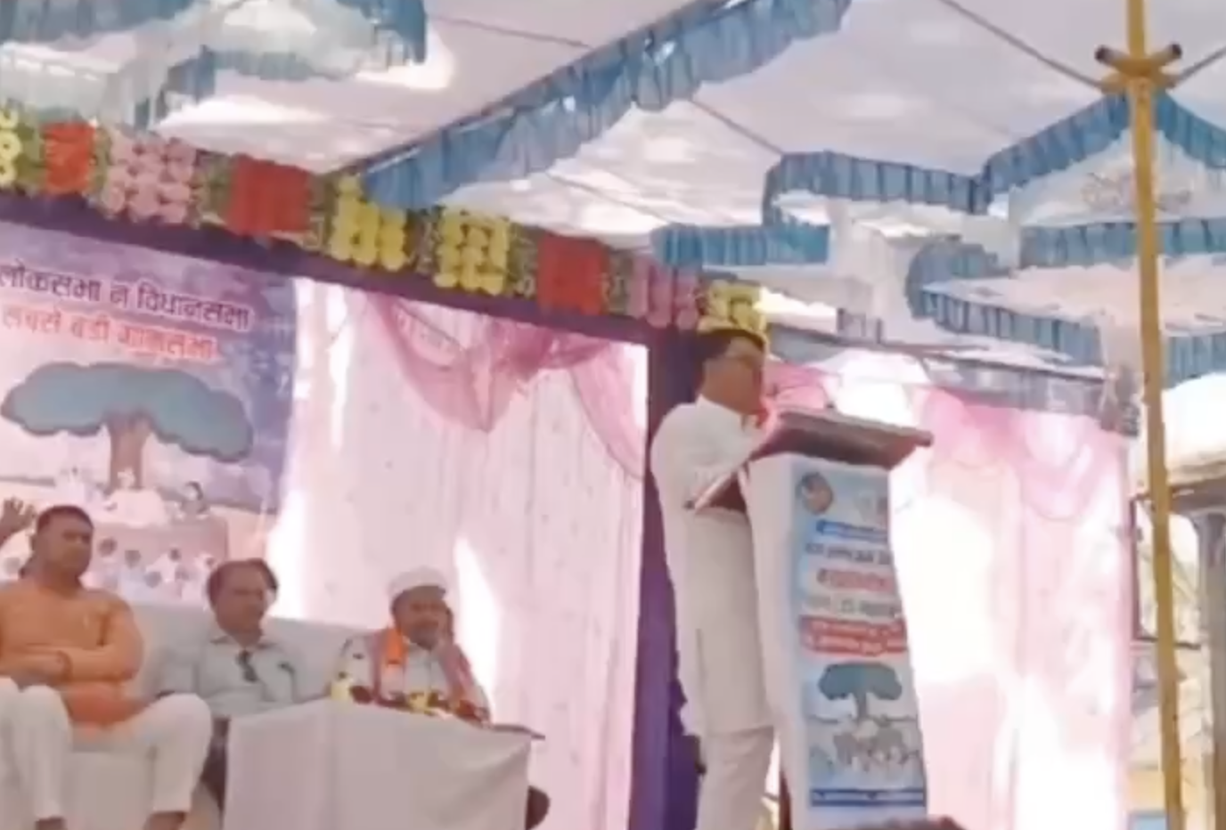 BJP Minister Nagarsingh Chouhan at Adivasi Event Targets Christians, Alleges Conversion ‘Conspiracy’