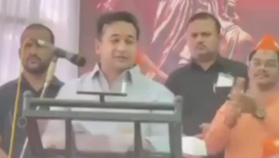 BJP Minister Nitesh Rane Threatens to Demolish Aurangzeb’s Grave