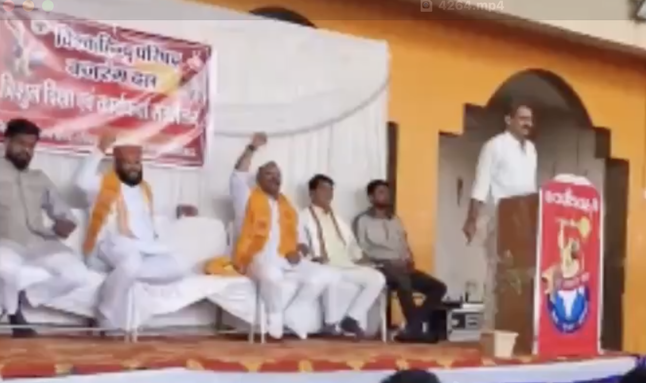 VHP-Bajrang Dal’s Trishul Ceremony Glorifies Babri Demolition, Promotes Religious Militancy