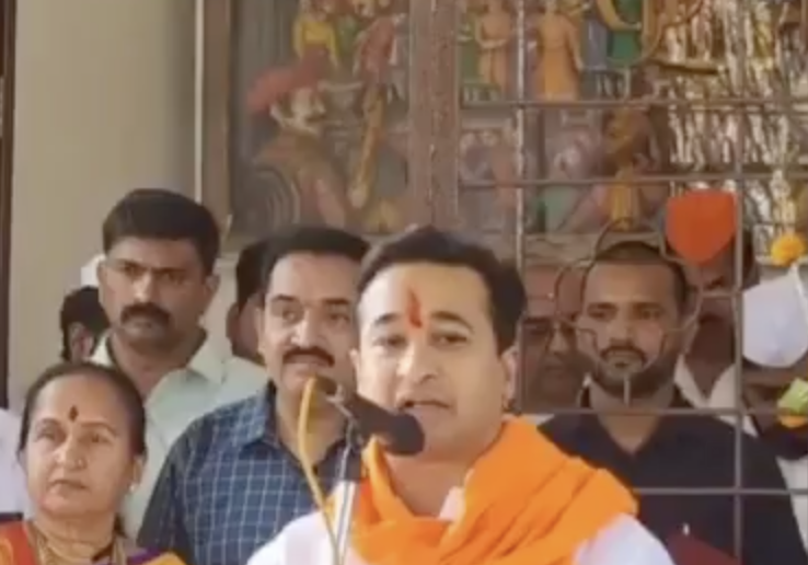 Cabinet Minister Nitesh Rane Calls Muslims ‘Green Snakes’, Endorses Karseva for Aurangzeb Tomb