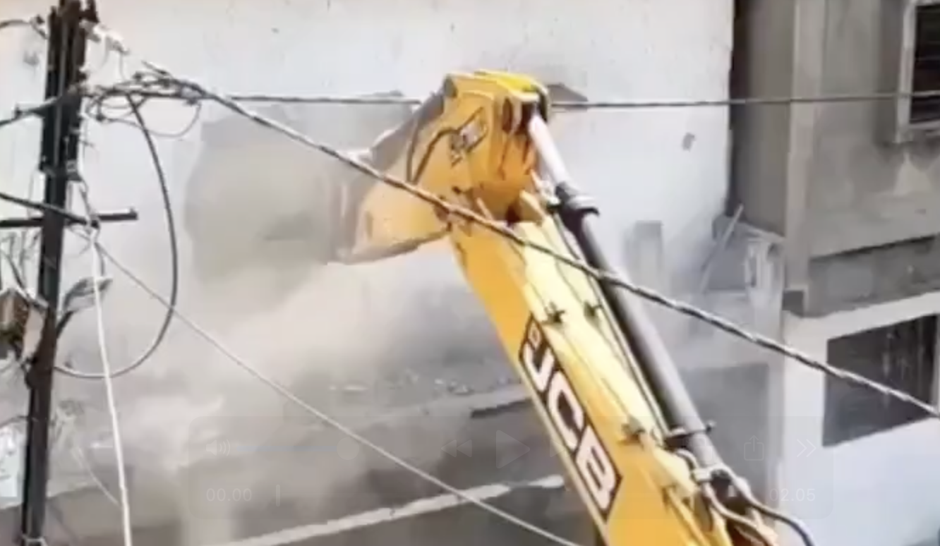Fadnavis Bulldozer Threat Realized as Home of Accused Rioter Partially Demolished