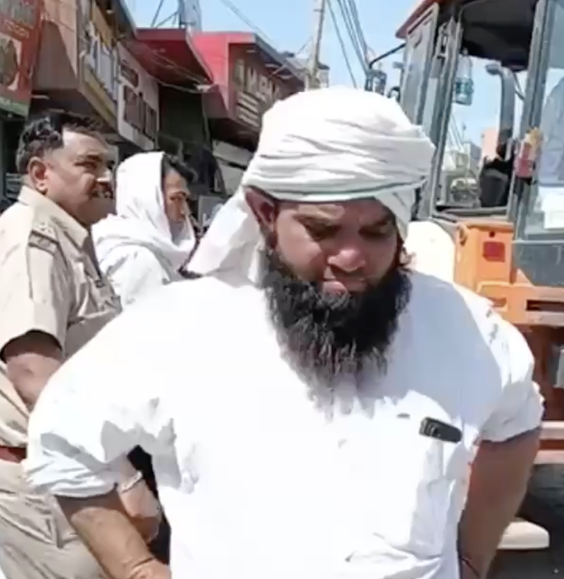 Shops Near Mosque Bulldozed as ‘Encroachments,’ Vendors Say No Prior Notice Given