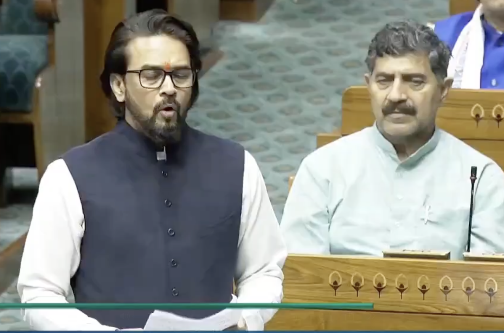 BJP MP Anurag Thakur Peddles ‘Land Jihad’ and ‘Jameen Jihad’ in Lok Sabha Waqf Debate