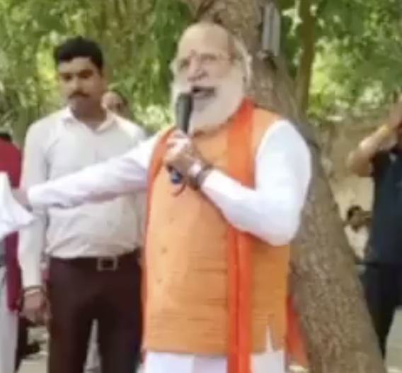 Jai Bhagwan Goyal Uses Anti-Muslim Slurs While Celebrating Waqf Amendment