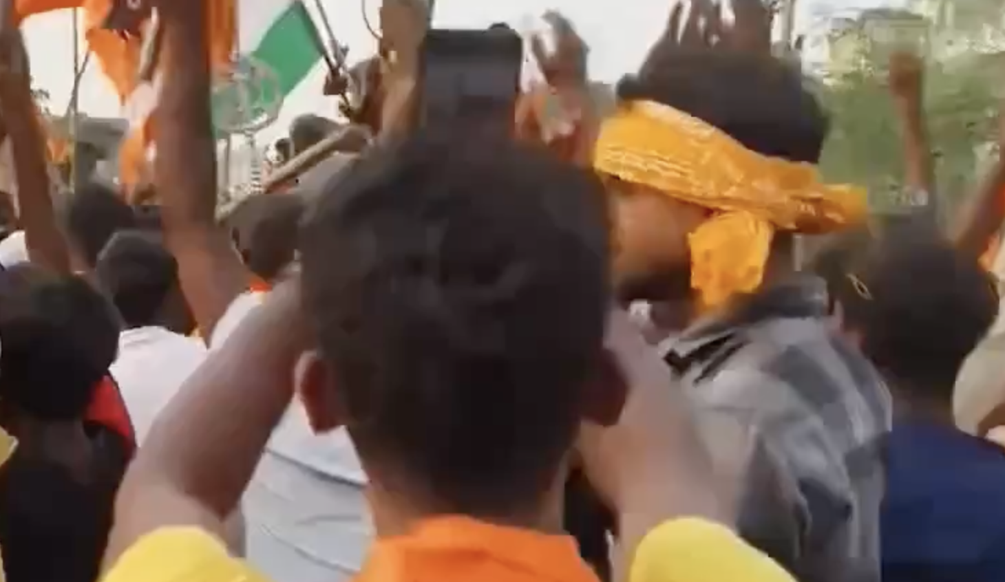 Weapons Brandished During Ram Navami Procession as Show of Strength