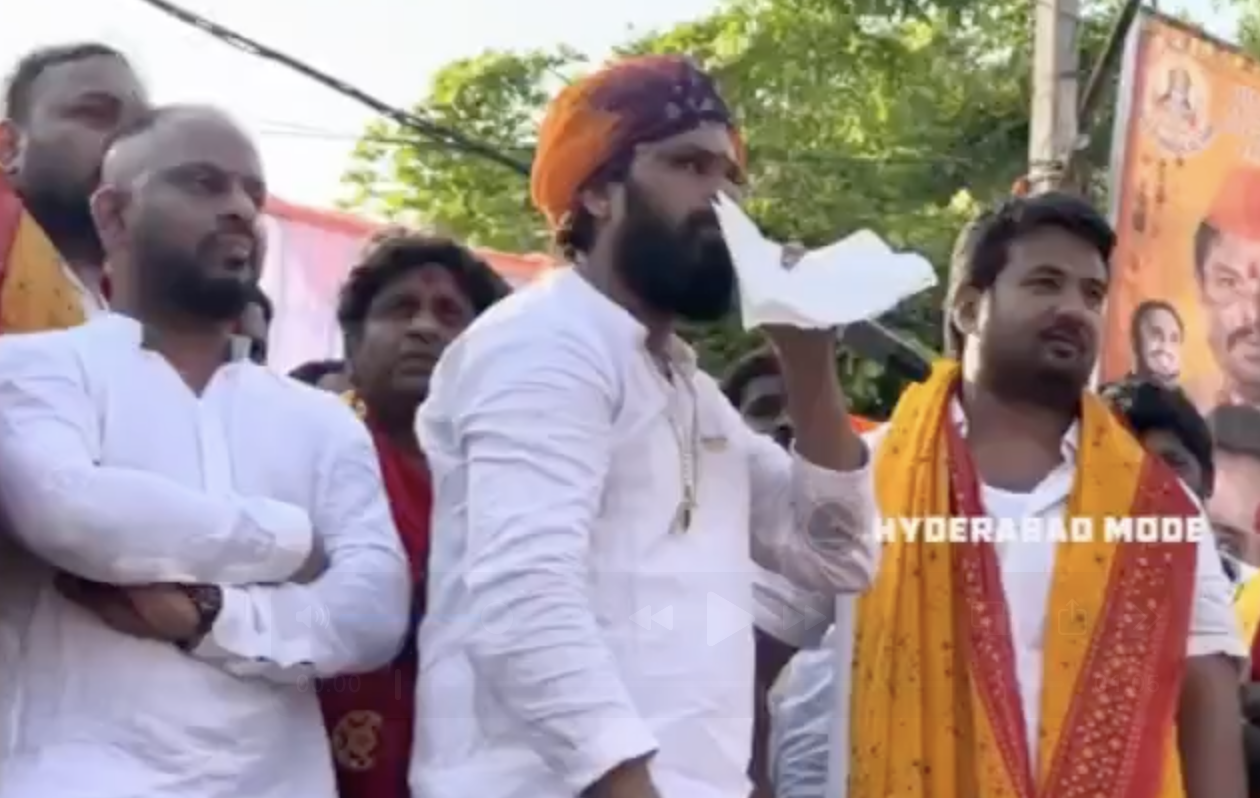 BJYM President Demonizes Muslims, Promotes Cow Vigilantism at Ram Navami Event