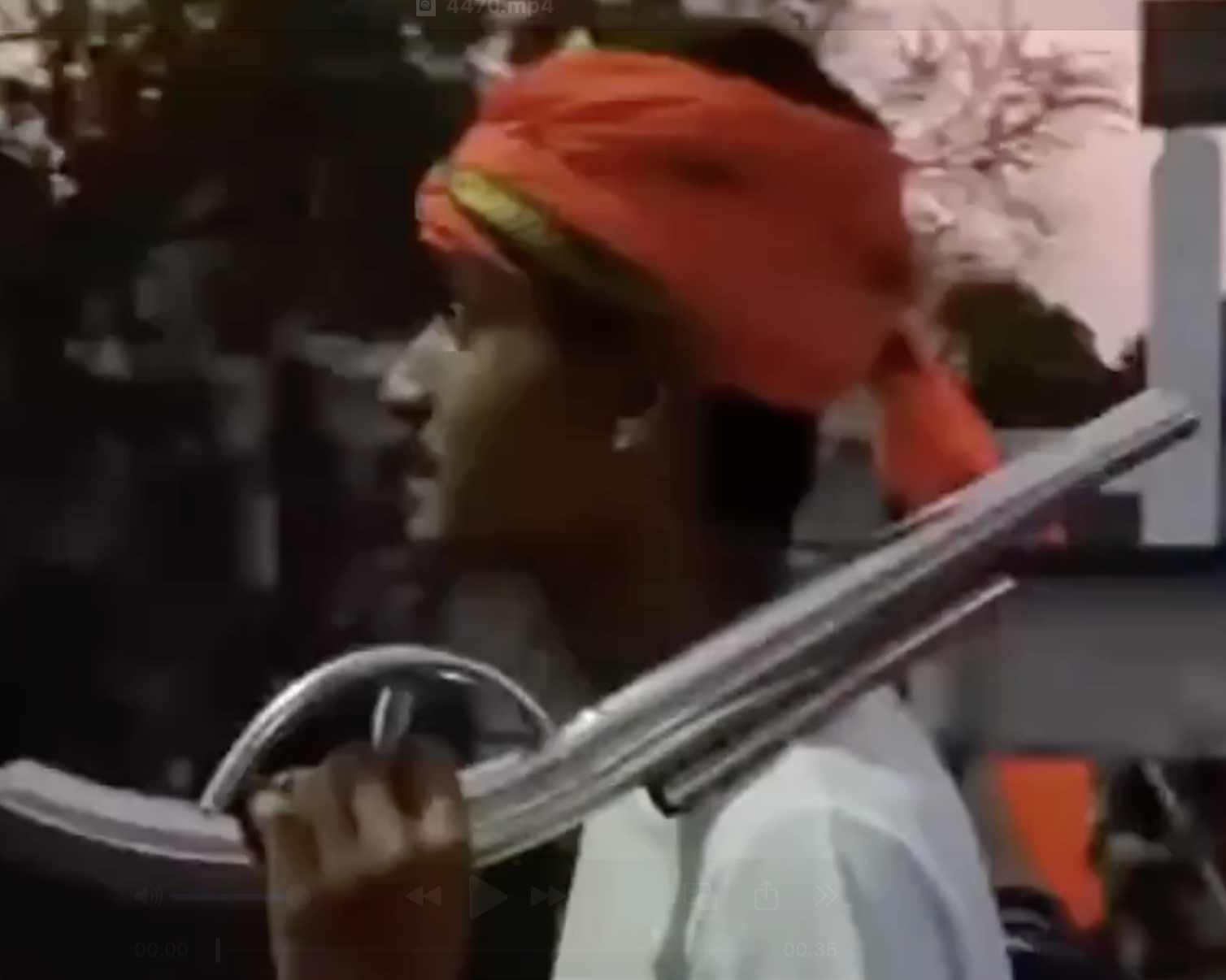 Man Brandishes Gun While Chanting ‘Jai Shri Ram’ at Ram Navami, Detained by Police
