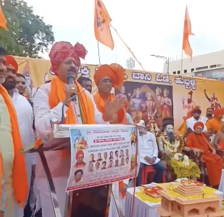 MLA Yatnal Boasts of Babri Demolition, Threatens to Kill Muslims at Ram Navami Event