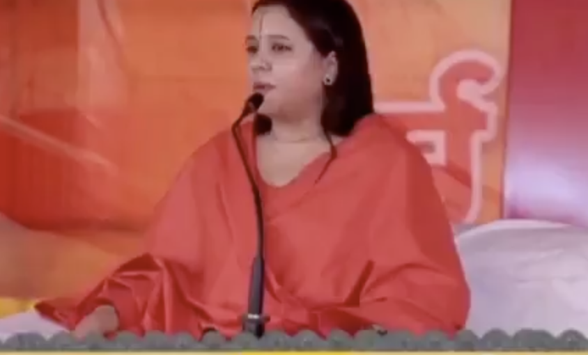Sadhvi Saraswati Delivers Anti-Muslim Speech at Ram Navami, Promotes ‘Love Jihad’ Conspiracy