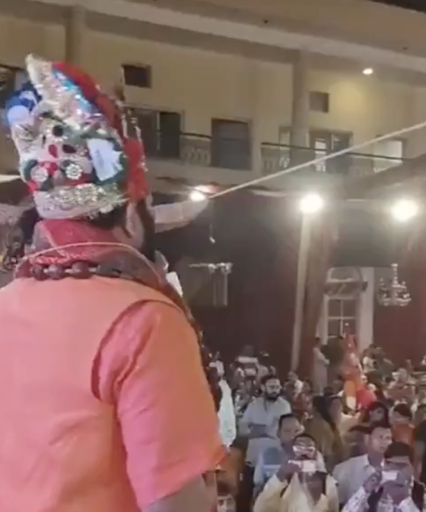 Monk Raju Das Delivers Incendiary Anti-Muslim Speech in Moradabad