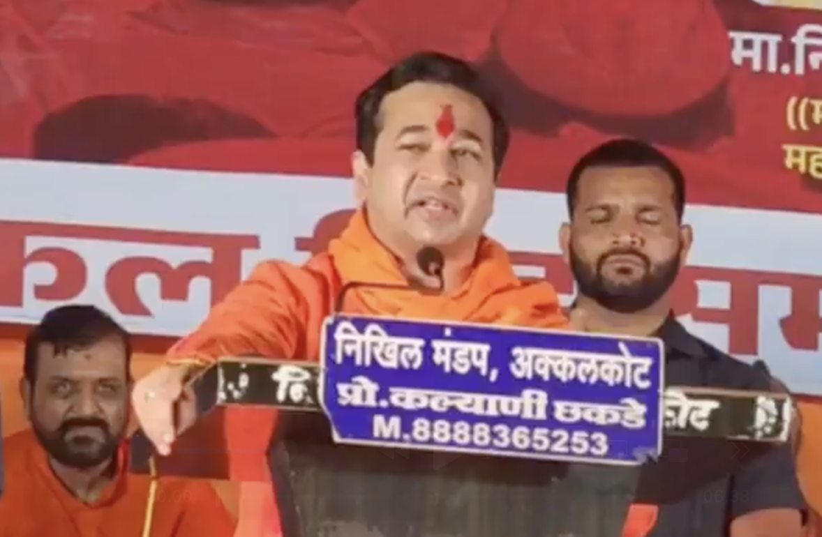 At Hindu Virat Sabha, BJP Minister Nitesh Rane Delivers Anti-Muslim Hate Speech