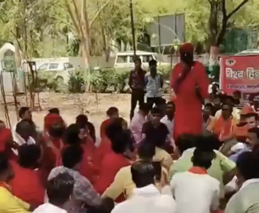 Monk Madhuram Sharan Shiva Targets Christian Schools; Calls For Hindu Rashtra