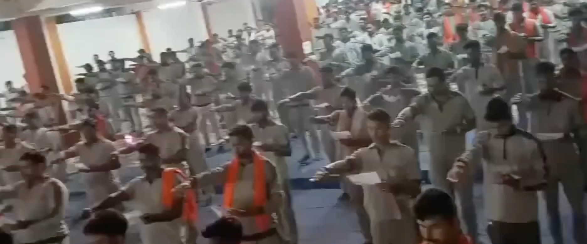 VHP-Bajrang Dal Hold Trishul Deeksha Pledge Support for Hindu Rashtra