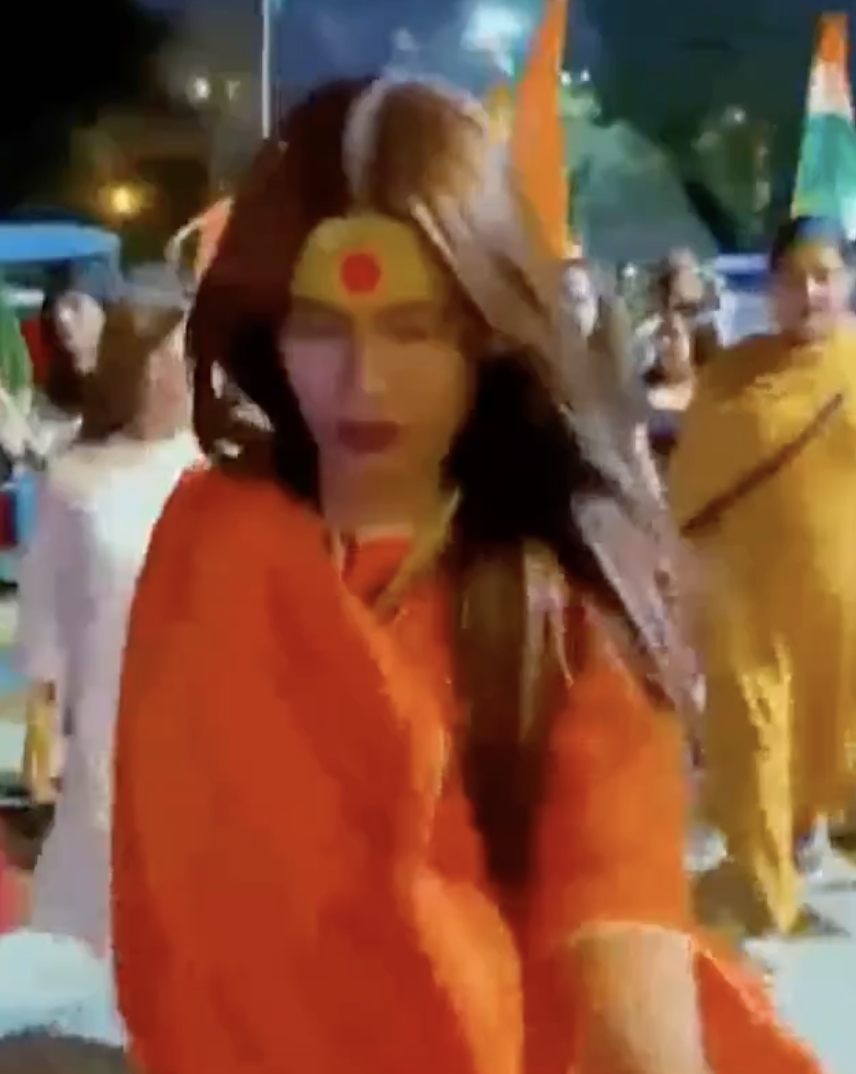 Monk Uses ‘Katua’ Slur, Issues Threats at Protest by Kinnar Samaj Over Pahalgam Attack in Delhi