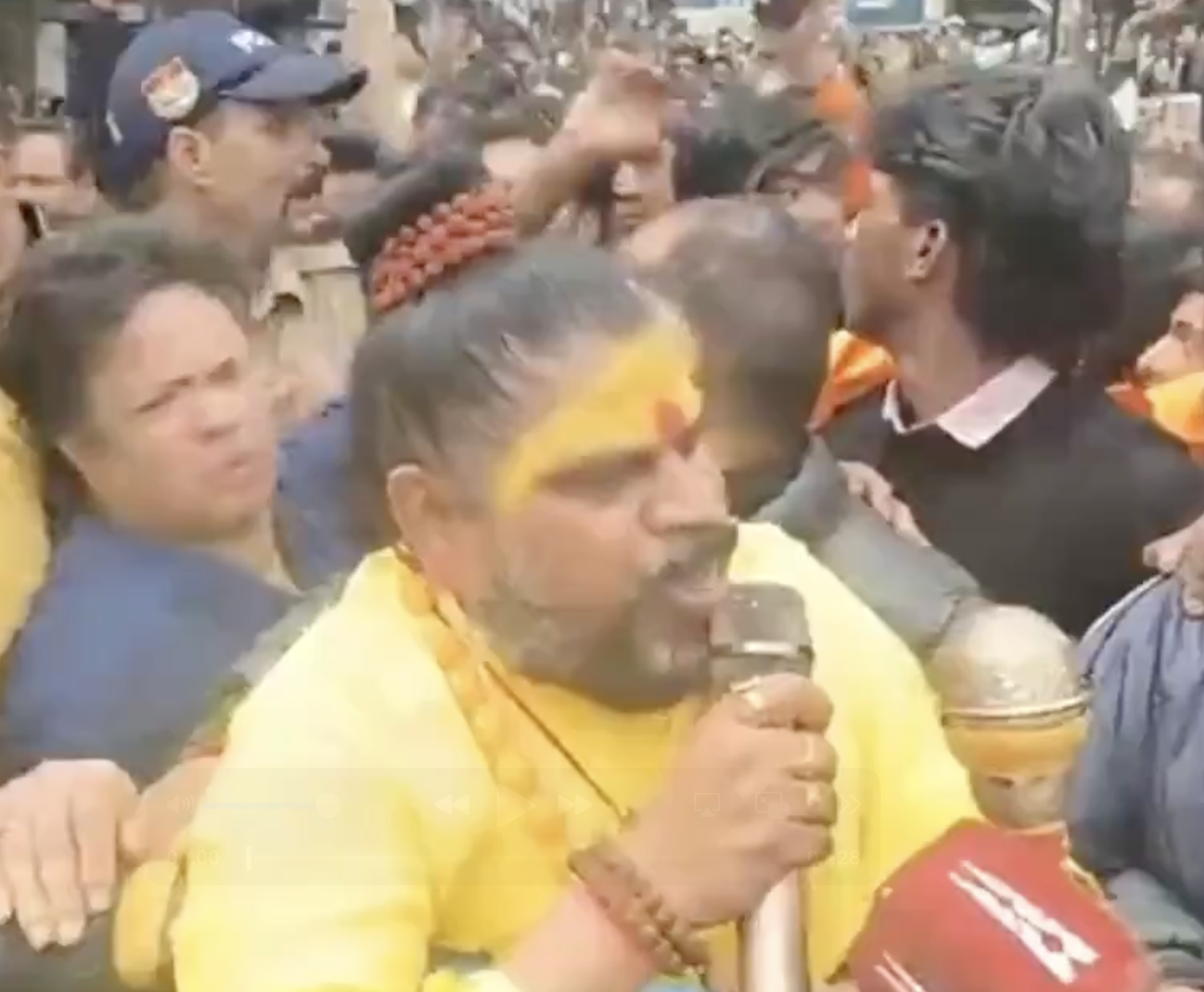 Monk Swami Sachidanand Calls for Muslim Eviction from Nainital, Says Hinduism Above Law and Constitution