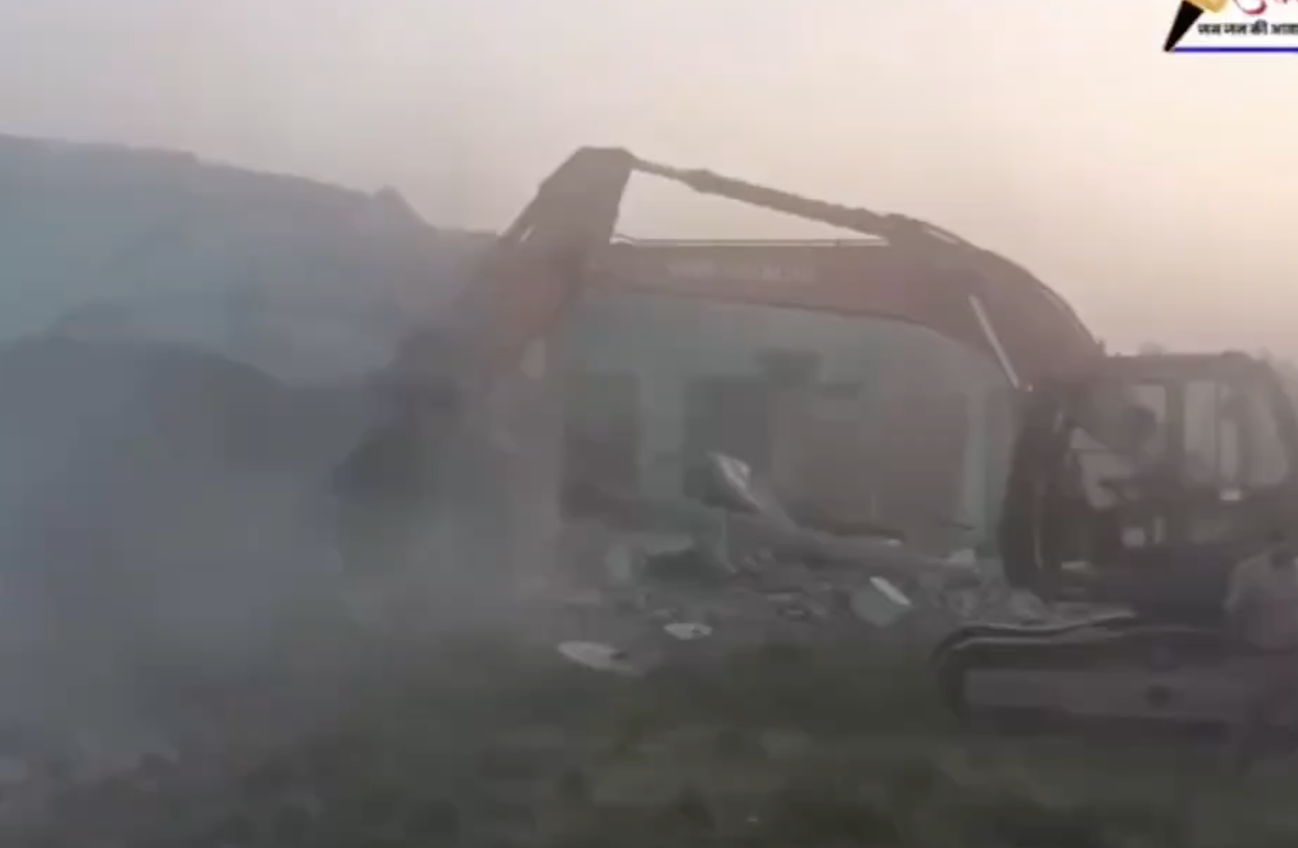 Madrasa Demolished In Kuraiya Over Alleged Land Encroachment