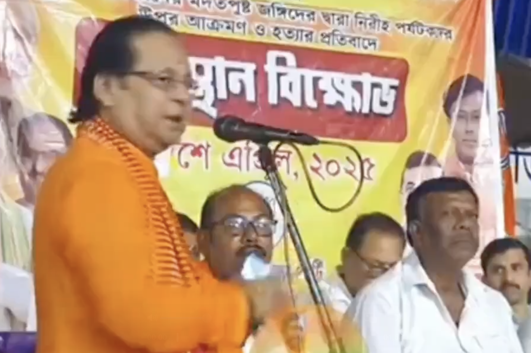 BJP MLA Asheem Sarkar Fear-Mongers Against Muslims in North 24 Parganas